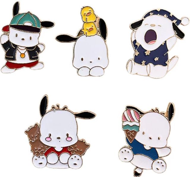 Custom Cute Pacha Dog Pin
