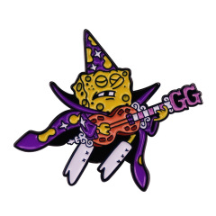Custom SpongeBob SquarePants Rock Badge
