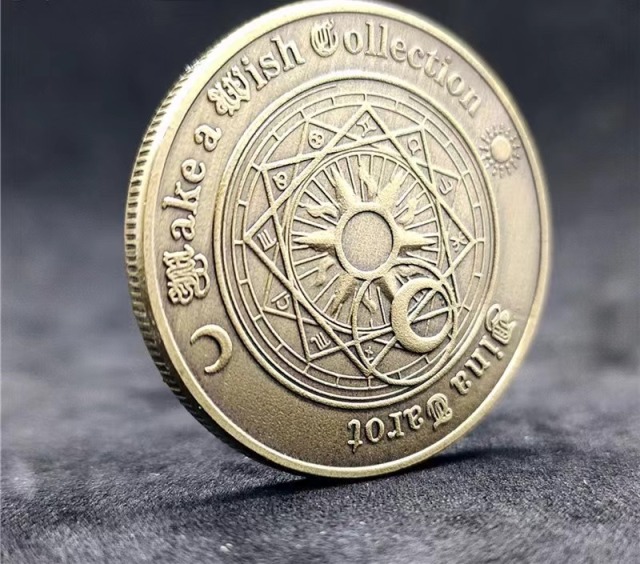 Custom Tarot Wishing Coins