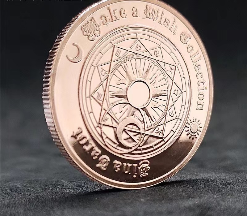 Custom Tarot Wishing Coins