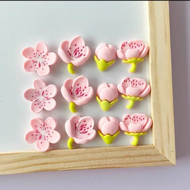 Custom Flower Fridge Magnets