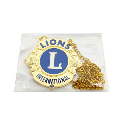 Custom Bright Brass Medals