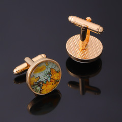 Custom Map Cuff Links