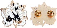 Custom Glitter Hard Enamel Pins