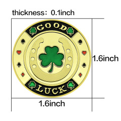 Custom Bright Brass Coins