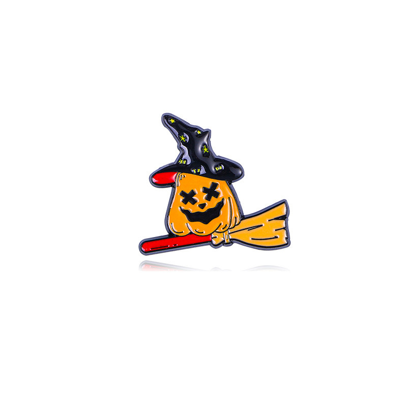 Custom Halloween Ghost Pumpkin Pin