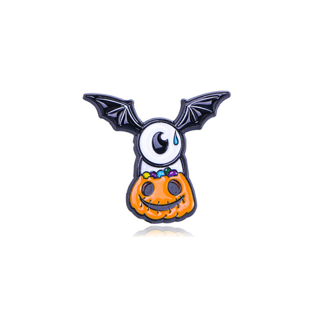Custom Halloween Ghost Pumpkin Pin