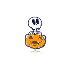 Custom Halloween Ghost Pumpkin Pin