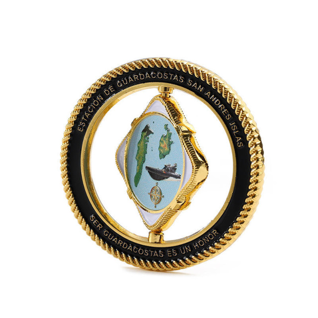 Custom Spin Challenge Coin