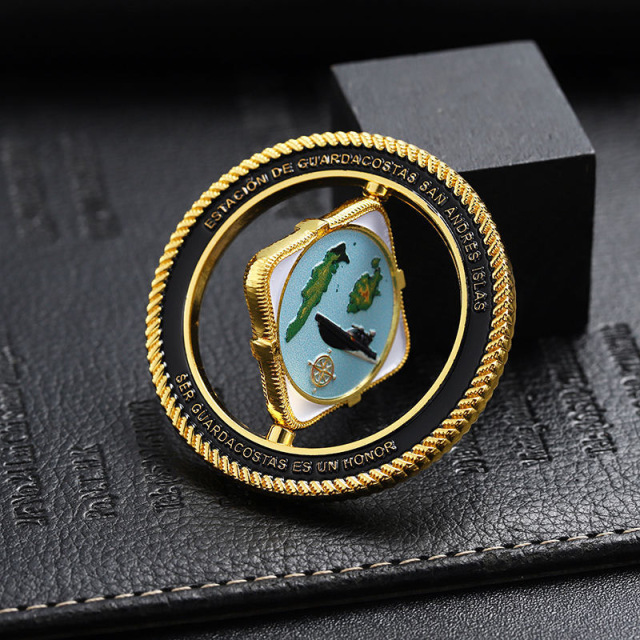 Custom Spin Challenge Coin