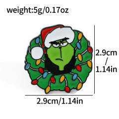 Custom Merry Christmas Pins