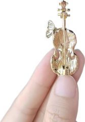Custom Enamel Lute Pin