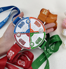 Custom Stitching Soft Enamel Medal