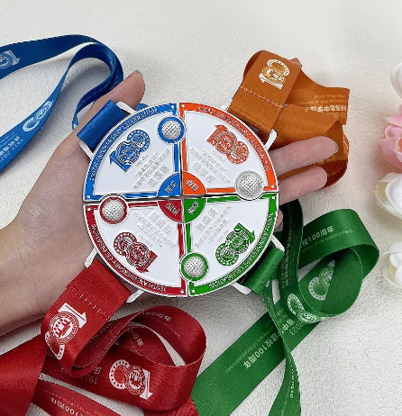 Custom Stitching Soft Enamel Medal