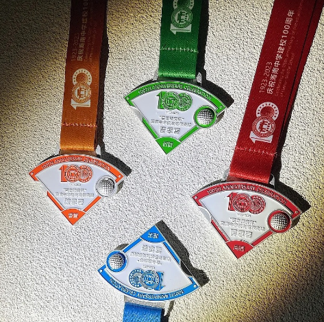 Custom Stitching Soft Enamel Medal