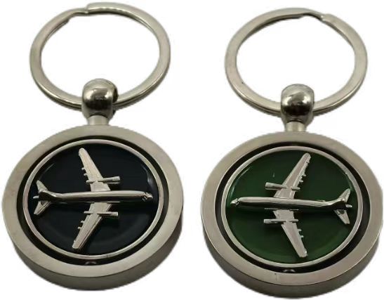 Custom 3D Airplane Keychain