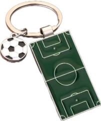 Custom Soccer Ball + Pitch Keychain