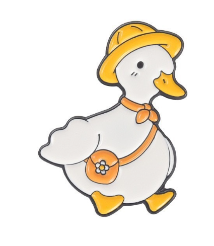 Custom Enamel Pin Duck