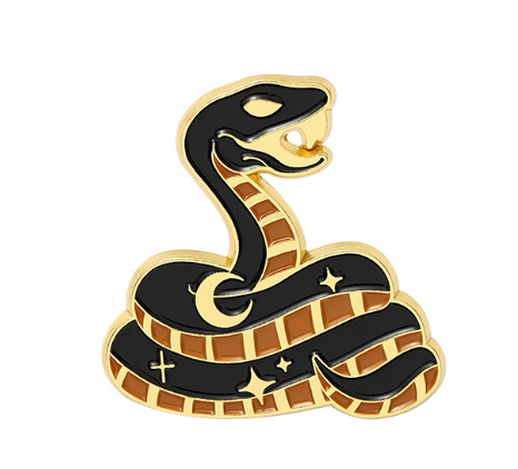 Custom Soft Enamel Pin Snake