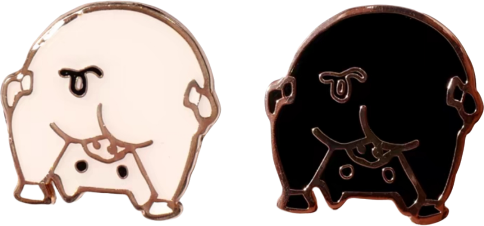Custom Pig Enamel Pin