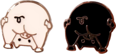 Custom Pig Enamel Pin