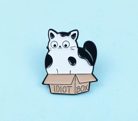 Custom Soft Enamel Pin Cat
