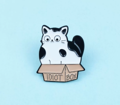 Custom Soft Enamel Pin Cat
