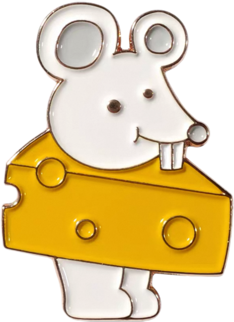 Custom Soft Enamel Pin Mouse