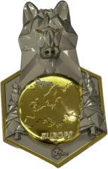 Custom Two-Color Plating Medal