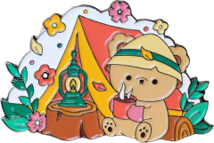 Custom Gun Black Pin