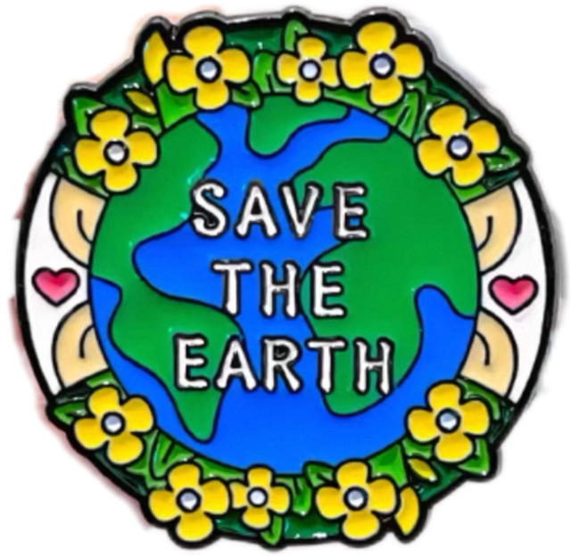 Custom Soft Enamel Pin Earth