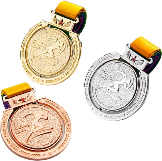 Custom Bright Medal
