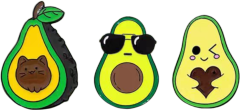 Custom Avocado Pin