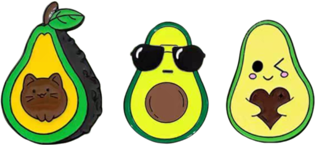 Custom Avocado Pin