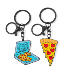 Custom Key Chain Pizza