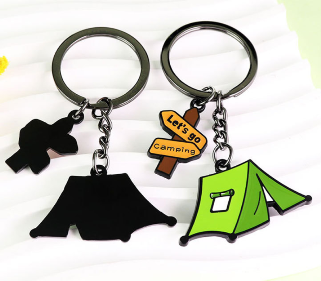 Custom Key Chain Camping
