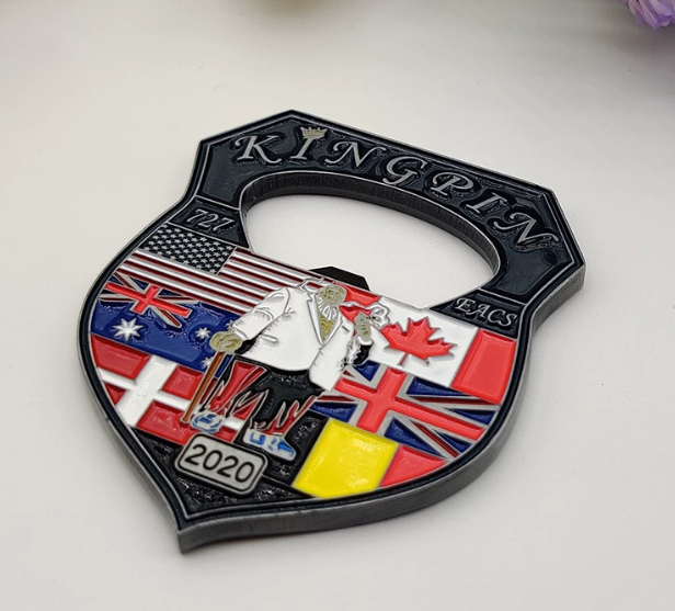 Bespoke Shield-Shape Bottle Opener