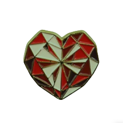 Custom Heart Pin