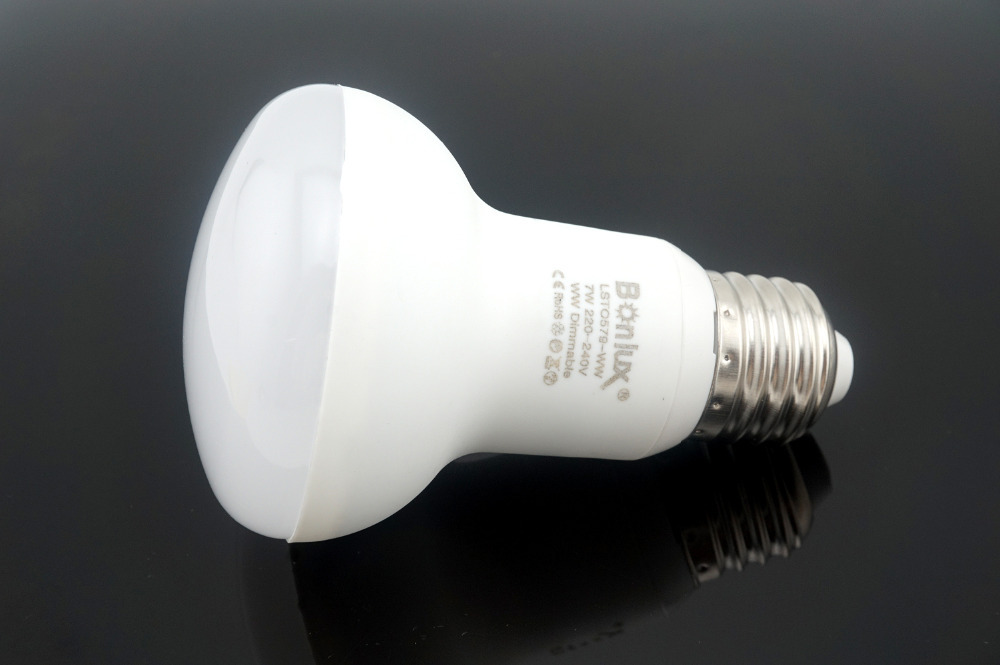 Dimmable R63 LED Light Bulb 7W Medium Screw Base E26/E27 Reflectore Light 220V LED R63 Umbrella Bulbs 60W Halogen Replacement
