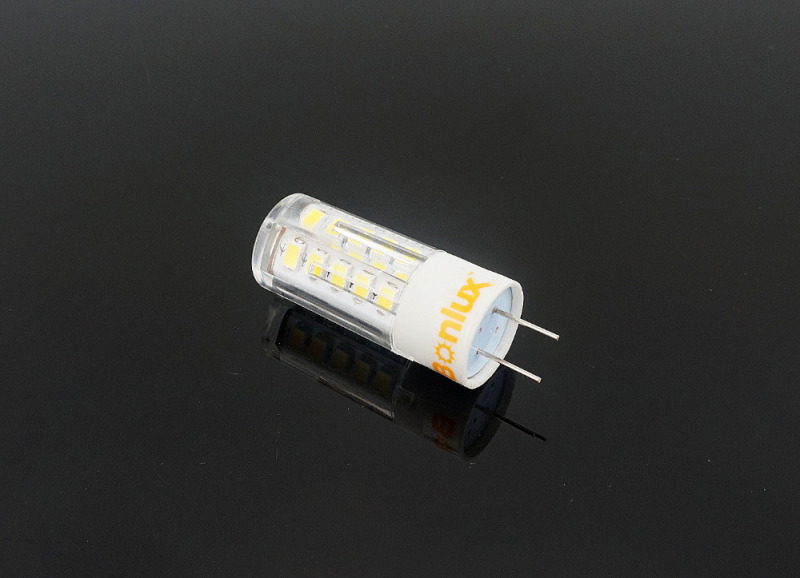4W LED GY6.35 Bulb Light 110V 220V G6.35 LED Light Lamp 360 Degree Beam Angle Bulb with 25W 35W Halogen Bulb Replacement-Pack of 4