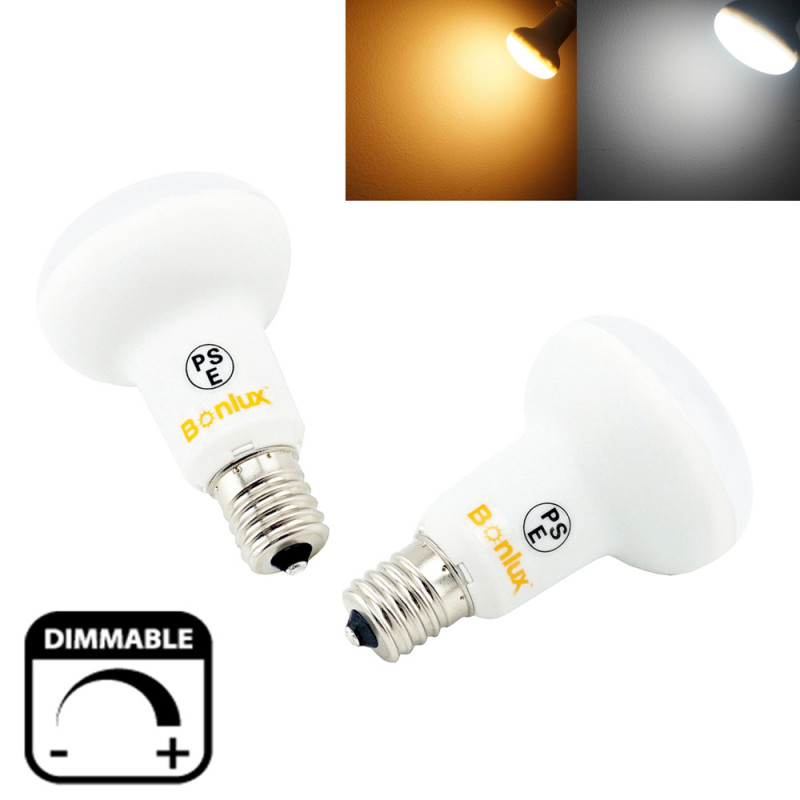 5W E17 Screw Base Dimmable LED Bulb Light R16 R14 5730 SMD LEDs Lamp wiht 40W Halogen Bulb Equivalent-Pack of 4