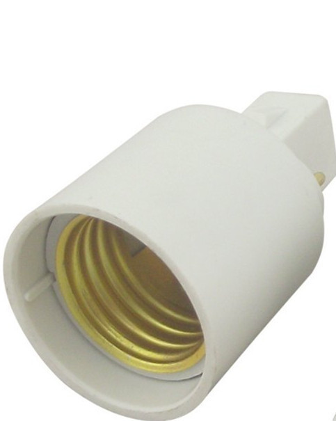 G23 to E27 Lamp Holder Converter G23 Socket Base for LED Halogen CFL Light Bulb Lamp Adapter G23 to E27, 10Pcs/lot