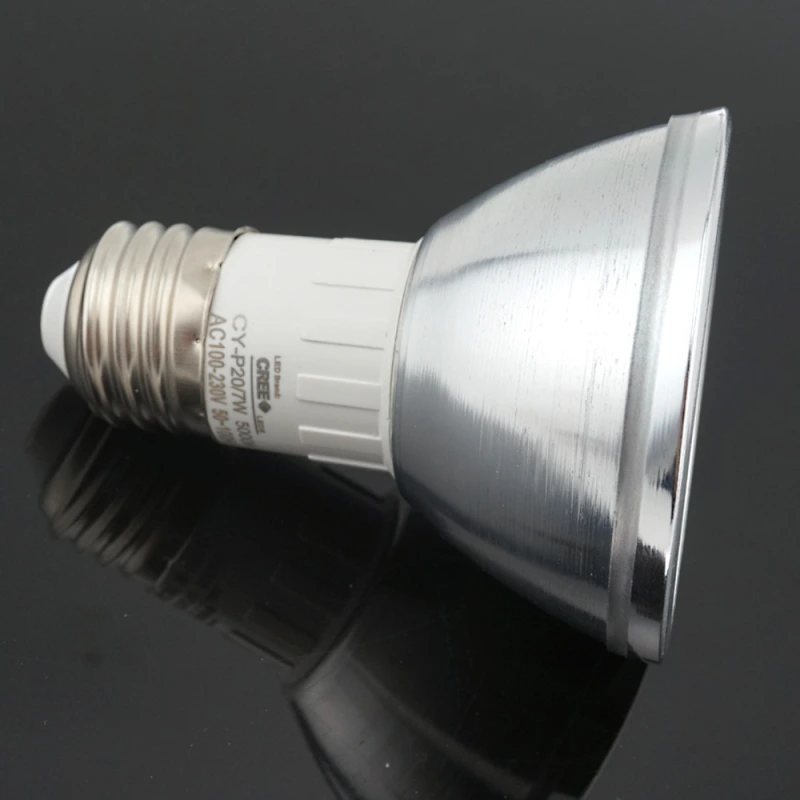 R63 Lamp Shape LED Light Bulbs 7W PAR20 Spotlight Medium Screw Base E26/E27 Reflector Light Cree COB Spot Light