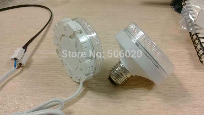 4PCS High Quality Gx53 Lamp Holder with 0.5M Long Cable Gx53 Lamp Base Socket