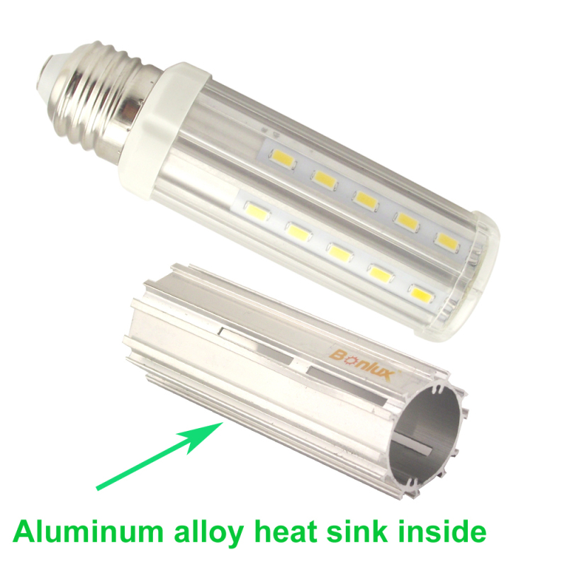 Medium Screw Socket E26/E27 Base T10 LED Tubular Light Bulb 10W/15W Warm White Daylight 85-265V AC Volts LED Corn Bulb (Pack of 2)