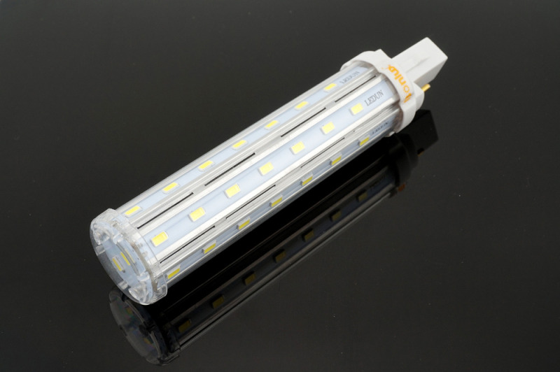 13W LED G24 2-Pin Base Corn Light Bulb 110V 220V 13W G24 PLC Lamp Horizontal Plug Light with 30W CFL Replacement