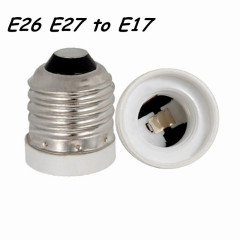 10Pcs E26 E27 to E17 Lamp Base Socket Adapter Converter Holder For LED Light Lamp Bulbs