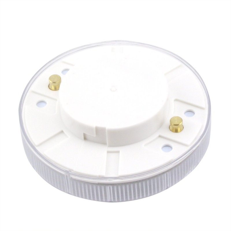 LED 7W Gx53 Under Cabinet Light Bulb 5050smd LED Chips 85-265V AC Gx53 LED Puck Cabinet Showcase Light-Pack of 4