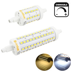 Dimmable R7S LED 78mm 118mm Light Bulb 5W 10W J78 J118 LED Corn Bulb Replace Halogen Security Floodlight 360 Degree Lighting