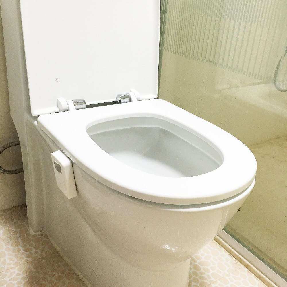 Motion Activated LED Colorful Motion Sensor Toilet Bowl Light - 16 Colors, Battery-operated Night Light for Home Hotel Toilet Bathroom